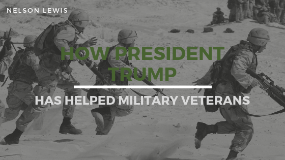 Nelson Lewis President Trump Military Veterans